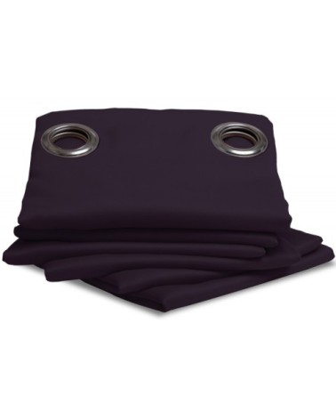 Rideau occultant violet 140 x 260