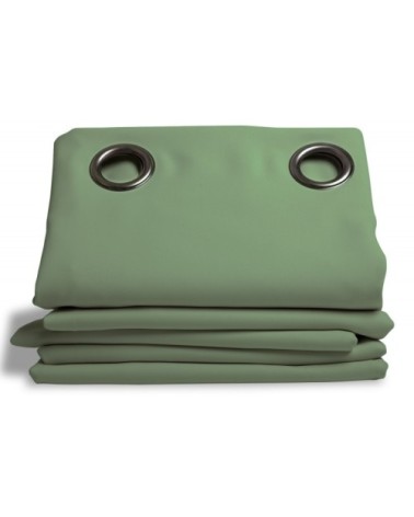 Rideau occultant vert golf 140 x 260