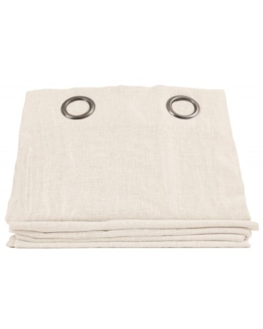 Voilage thermique beige naturel 140 x 260