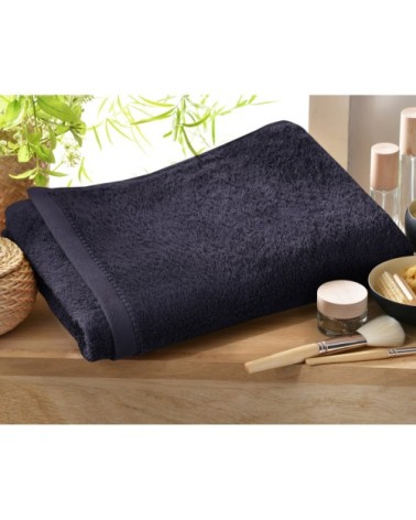 Serviette de toilette grise 50x100 en coton bio