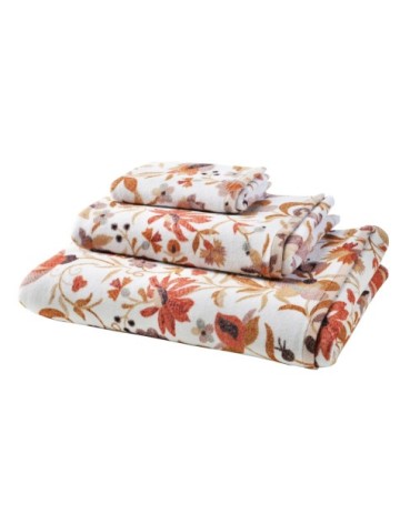 Serviette de toilette beige 50x100 en coton