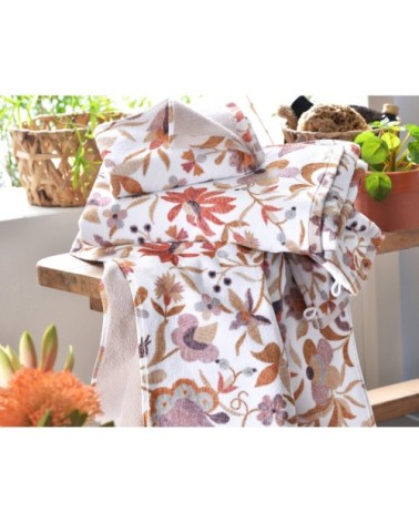 Serviette de toilette beige 50x100 en coton