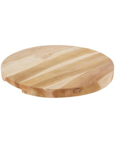 Planche à découper ronde en teck