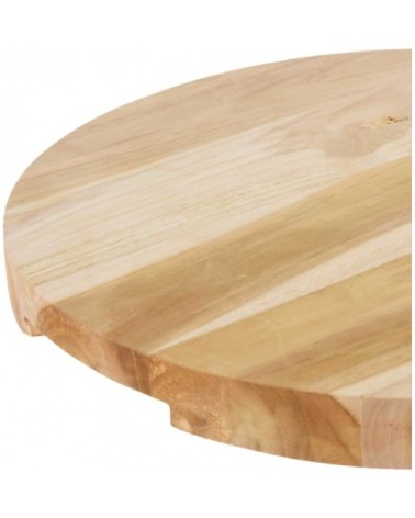 Planche à découper ronde en teck