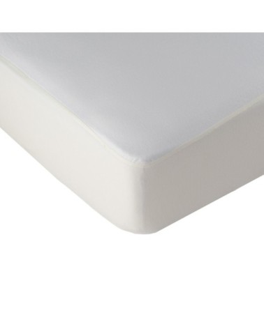 Alèse protège matelas respirante en coton blanc 130x190 cm