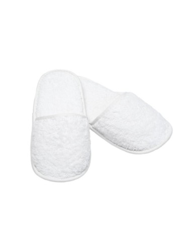 Chausson de bain en eponge blanc taille 42
