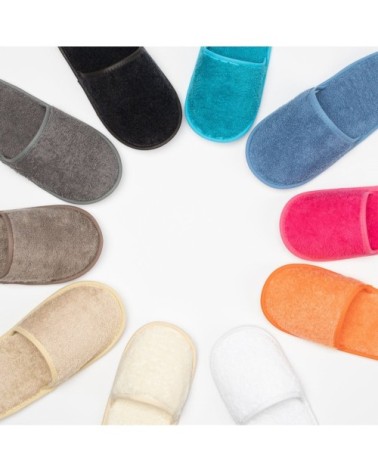 Chausson de bain en eponge ivoire taille 38