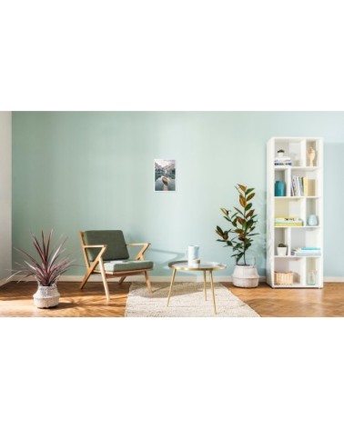 Affiche bleu & vert 30x45