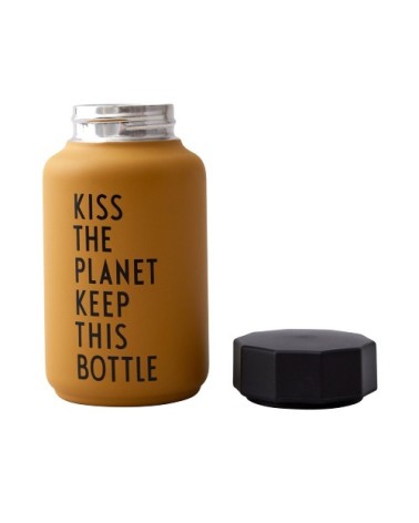 Bouteille thermos moutarde Kiss The Planet 0,33L