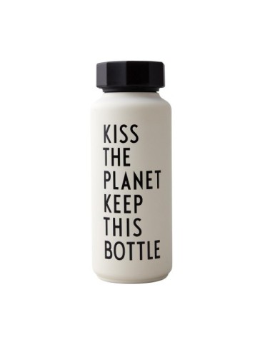 Bouteille thermos blanche Kiss 0,5L