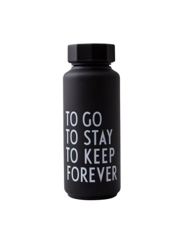 Bouteille thermos noire To Go 0,5L