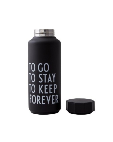 Bouteille thermos noire To Go 0,5L