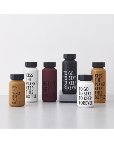 Bouteille thermos noire To Go 0,5L