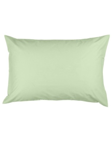 Lot de 2 taies d'oreiller en coton  celadon 50x70 cm