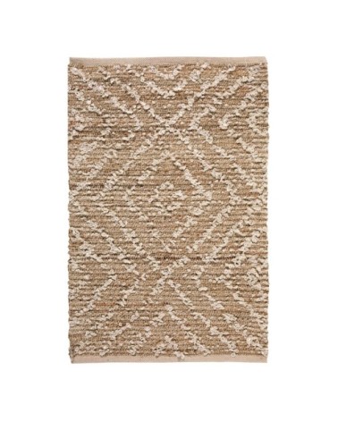 Tapis  en jute ivoire 60 x 90