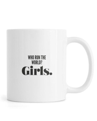 Mug en céramique en blanc & noir