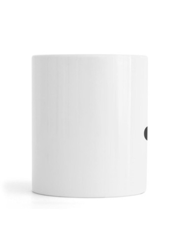 Mug en céramique en blanc & noir