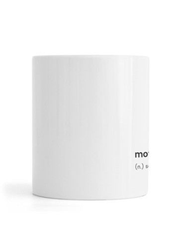 Mug en céramique en blanc & noir