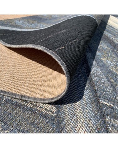 Tapis extérieur gris 123x180