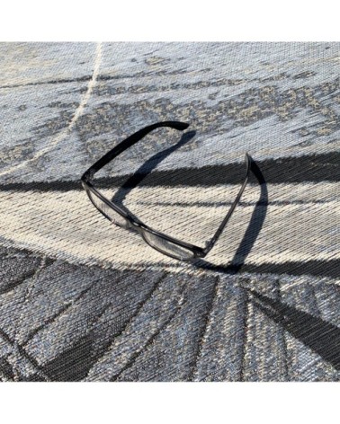 Tapis extérieur gris 123x180