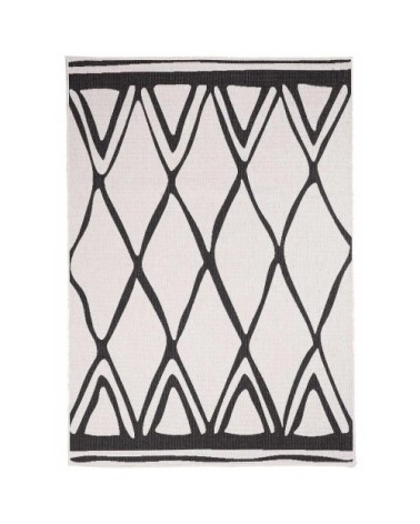Tapis extérieur noir 120x170