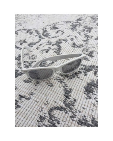 Tapis extérieur argent 60x110