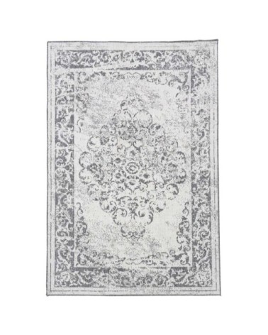 Tapis extérieur argent 120x170