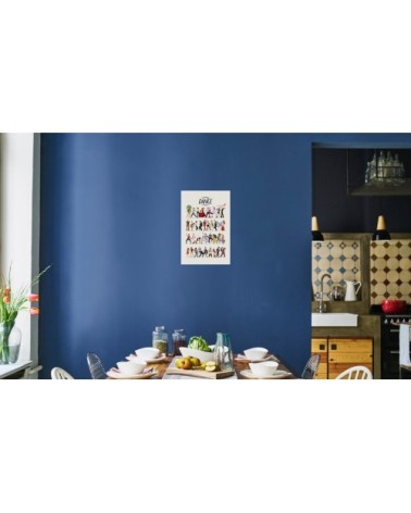 Affiche multicolore 40x60