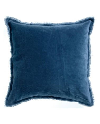 Coussin uni  en coton touareg 45 x 45