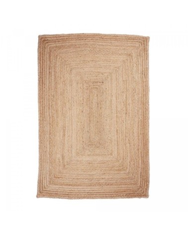 Tapis kilim en jute beige 160x230