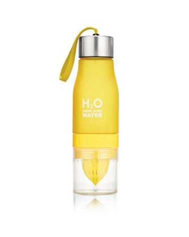 Bouteille détox jaune
