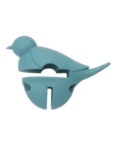 Repose cuillère petit oiseau bleu 3 en 1