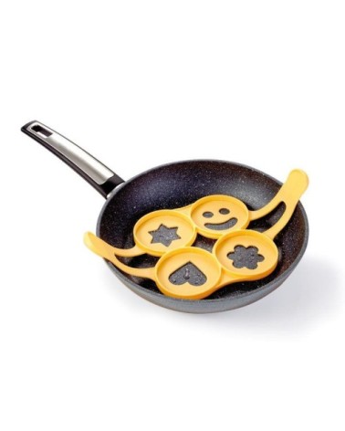 Moule à pancakes et ufs x 4