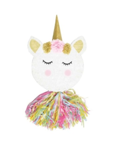 Piñata tête de licorne