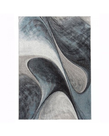 Tapis salon bleu 160x230