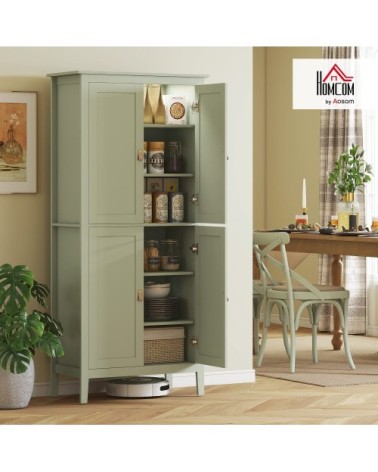 Buffet cuisine avec LED réglable détecteur de mouvement MDF vert