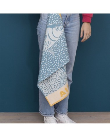 Torchon Bleu 50x70 cm