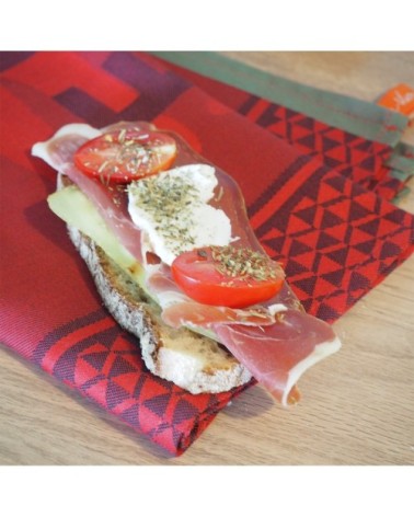 Torchon Rouge 50x70 cm