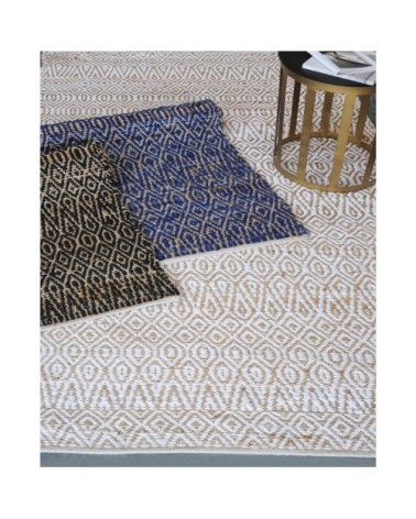 Tapis en chanvre indigo 120 x 180 cm