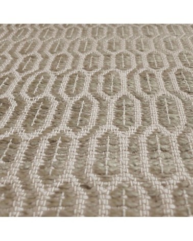 Tapis en chanvre naturel/ivoire 120 x 180 cm