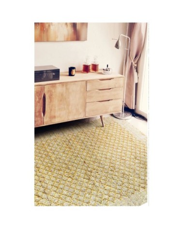 Tapis en chanvre or 120 x 180 cm