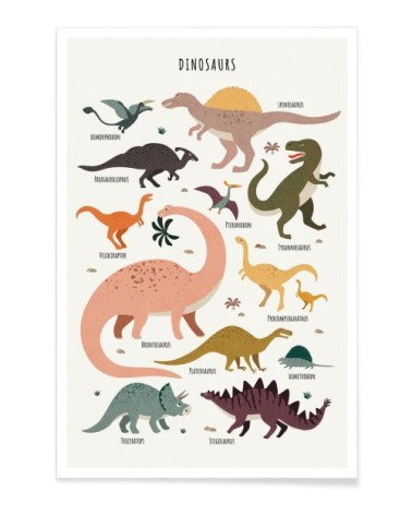 Affiche multicolore 40x60