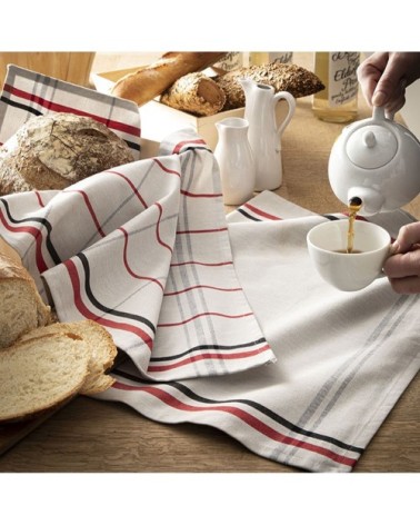 Torchon en coton naturel 50x75