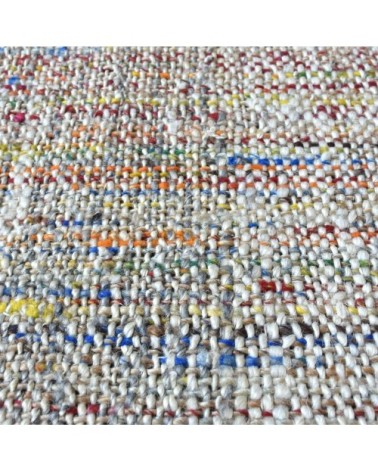 Tapis en chanvre multico/naturel 120 x 180 cm