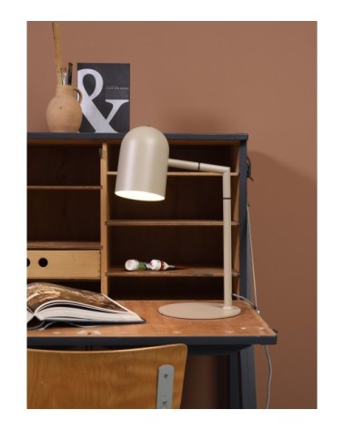 Lampe de table beige H45cm