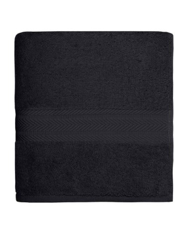 Serviette de toilette 550 gr/m²  bleu nuit 50x100 cm