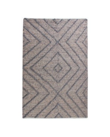 Tapis en jute gris 120 x 180 cm