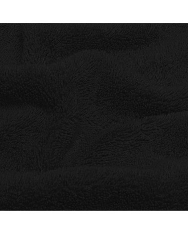 Serviette de toilette 550 gr/m²  noir 50x100 cm