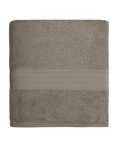 Maxi drap de bain 550gr/m²  mastic 100x150 cm