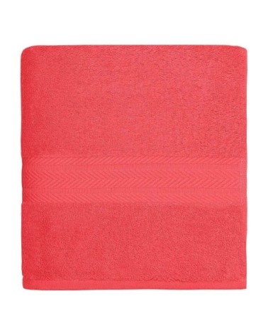 Serviette de toilette 550 gr/m²  framboise 50x100 cm